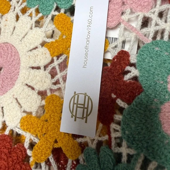 Boho Crochet Fringe top - house of harlow 1960 - Picture 5 of 5